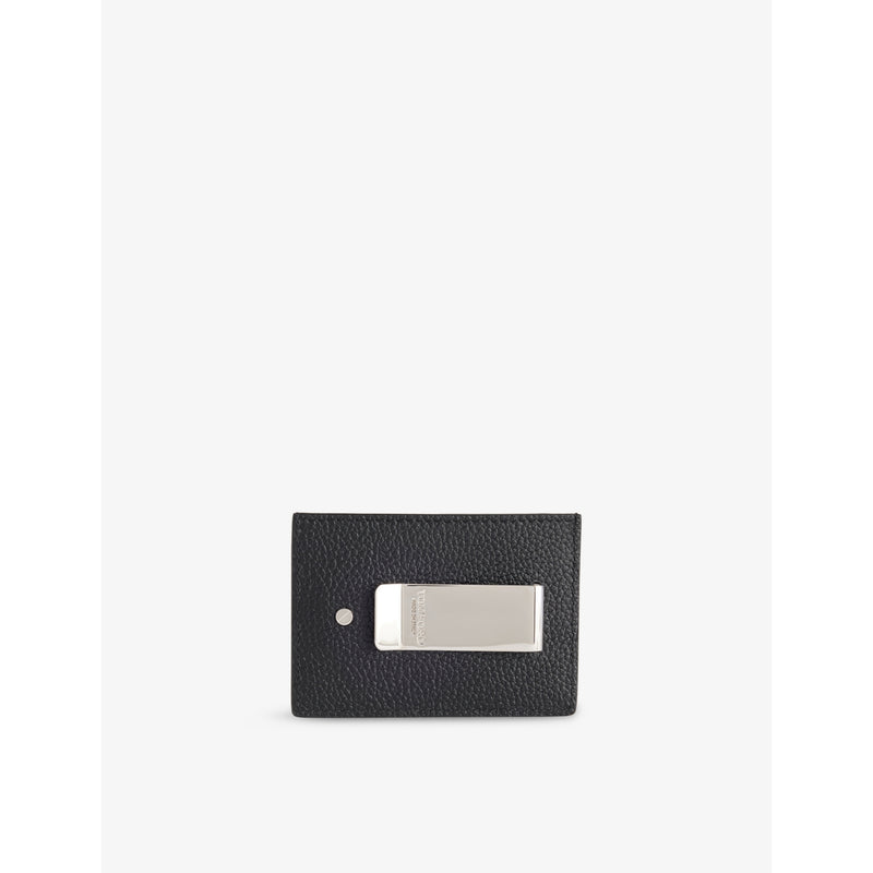 Tom Ford logo clip leather card holder, imported from the UK