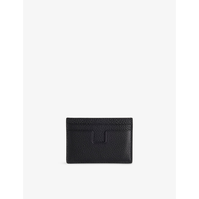 Tom Ford T-Line Classic leather card holder, UK version