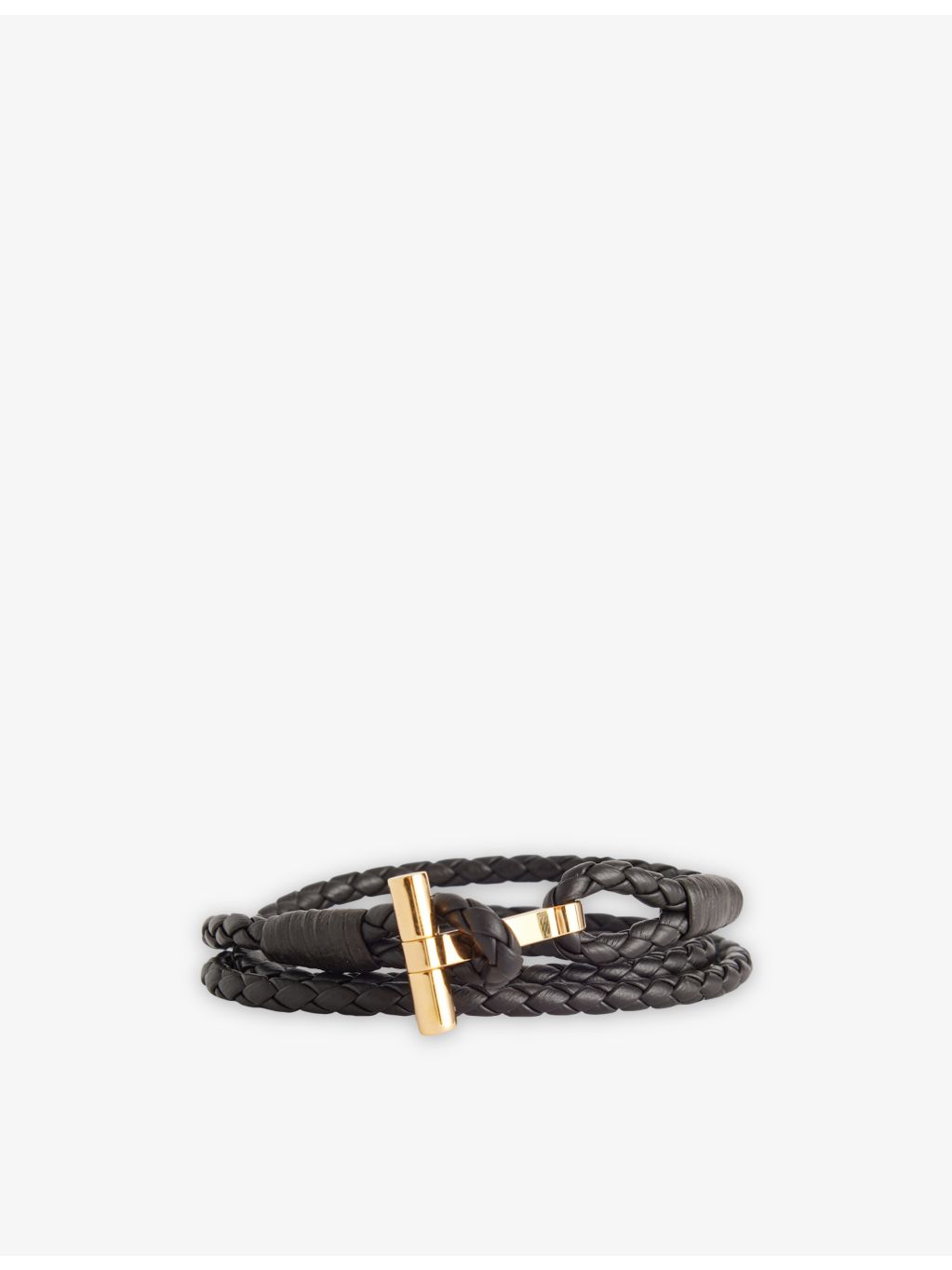 Tom Ford braided leather bracelet 60cm - British product