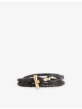 Tom Ford braided leather bracelet 60cm - British product