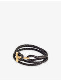Tom Ford braided leather bracelet 60cm - British product