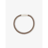 Tom Ford woven tubular leather bracelet, imported from the UK