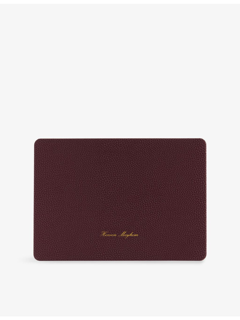 Heaven Mayhem pebbled vegan Air 13 laptop case, imported from the UK