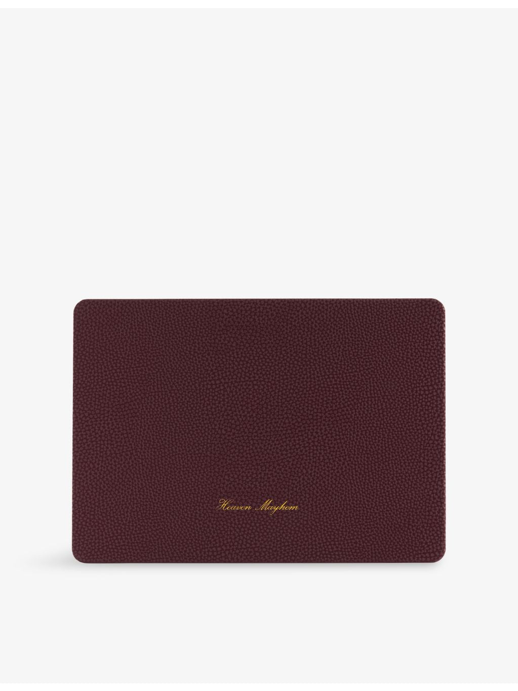 Heaven Mayhem Pro 13 vegan-leather laptop case, imported from the UK