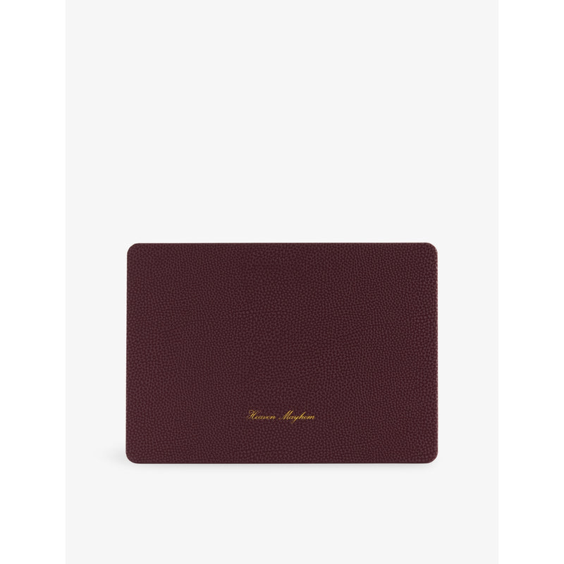 Heaven Mayhem vegan leather laptop case for MacBook Air 15 - British product