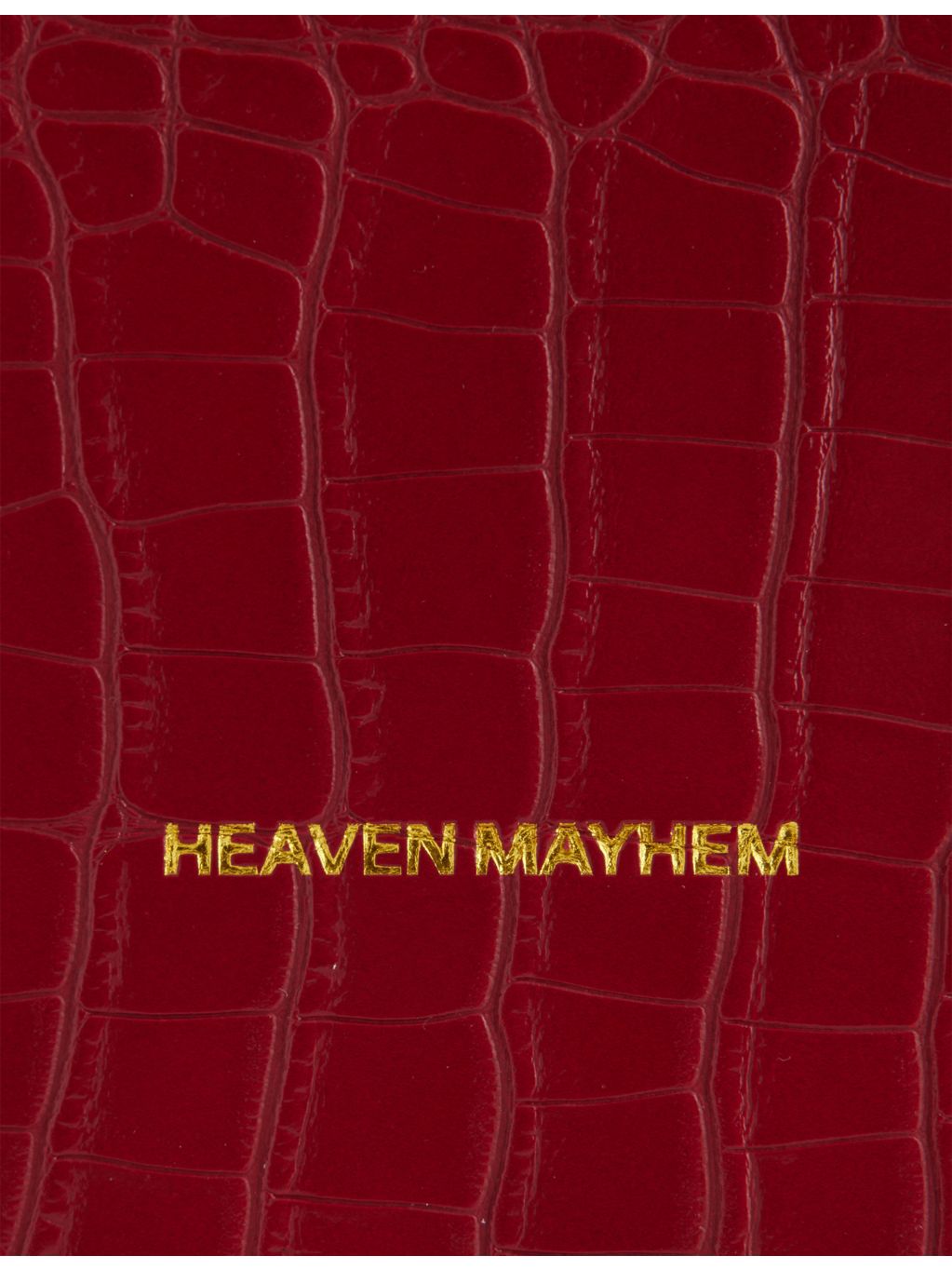 Heaven Mayhem croc-embossed vegan-leather laptop case Pro 13, UK version