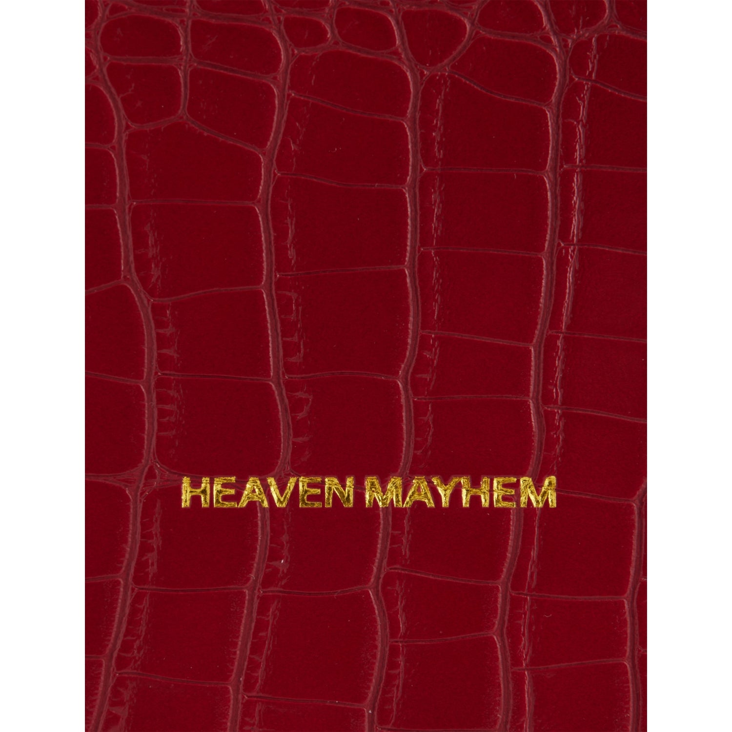 Heaven Mayhem croc-embossed vegan-leather laptop case Pro 13, UK version