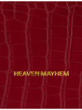 Heaven Mayhem croc-embossed vegan-leather laptop case Pro 13, UK version