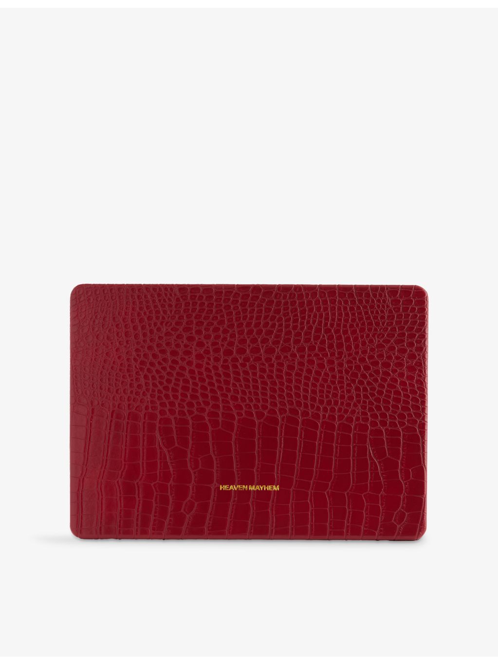 Heaven Mayhem croc-embossed vegan-leather laptop case Pro 13, UK version