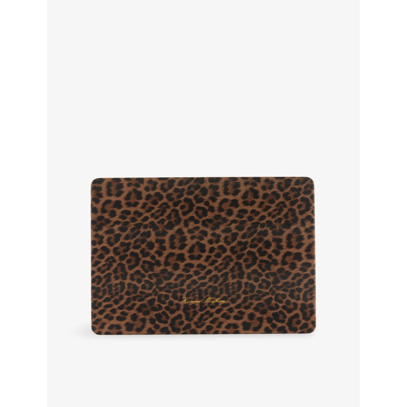 Heaven Mayhem leopard print laptop case 13 inch, UK version