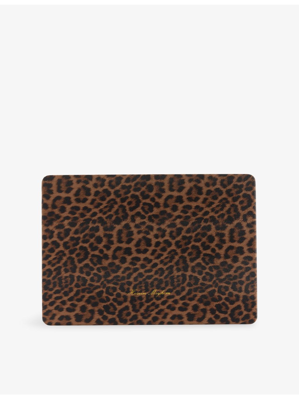Heaven Mayhem leopard print laptop case 13 inch, UK version