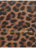 Heaven Mayhem cheetah-print vegan-leather 13 inch laptop case, UK version