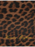 Heaven Mayhem leopard print vegan leather MacBook Air 15 case (British brand)
