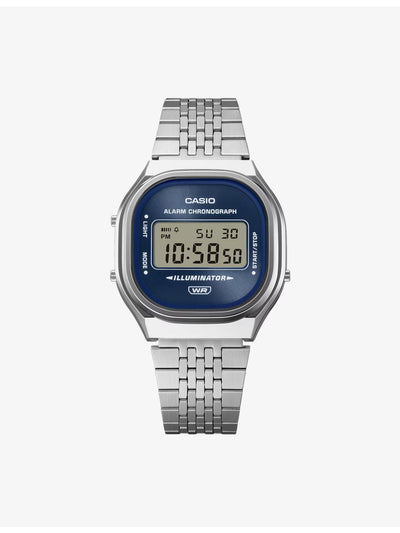 selfridges Casio Vintage A140WE-2A Stainless-Steel Quartz Watch 39mm- Buy online at McGrocer