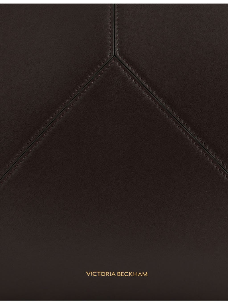 Victoria Beckham leather tote bag structured shape, imported from the UK