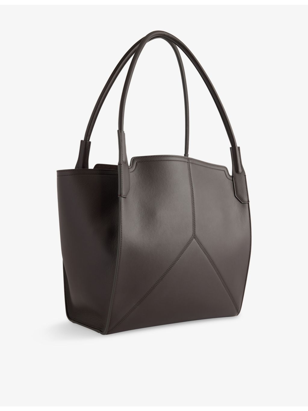 Victoria Beckham leather tote bag structured shape, imported from the UK