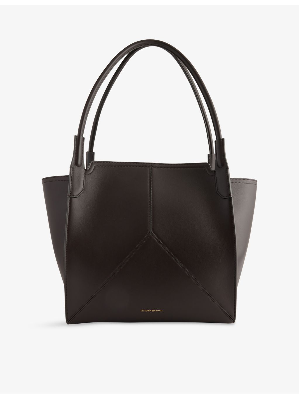 Victoria Beckham leather tote bag structured shape, imported from the UK