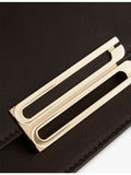 Victoria Beckham Dorian Flap Leather Clutch - British product