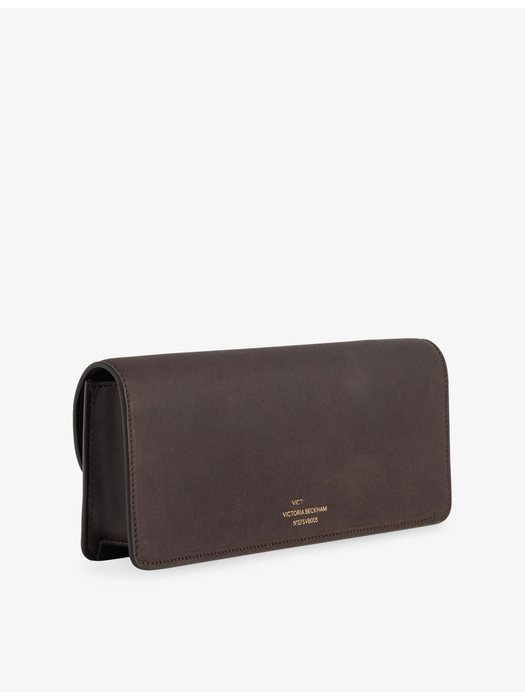 Victoria Beckham Dorian Flap Leather Clutch - British product