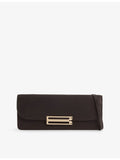 Victoria Beckham Dorian Flap Leather Clutch - British product