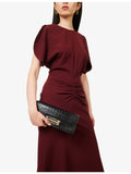 Victoria Beckham Dorian East-West leather clutch bag, UK version