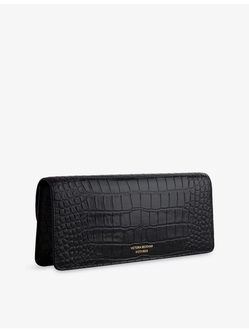 Victoria Beckham Dorian East-West leather clutch bag, UK version