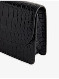 Victoria Beckham Dorian East-West leather clutch bag, UK version