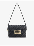 Victoria Beckham quilted-leather shoulder bag, imported from the UK