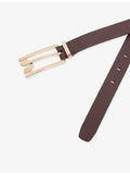 Victoria Beckham Dorian double pin-buckle leather belt - British product