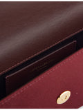 Victoria Beckham Dorian East-West satin clutch bag - British product