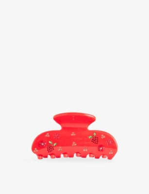 Emi Jay sweetheart cellulose acetate claw hair clip 7.5cm (British brand)