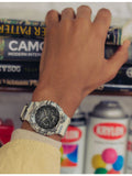 G-Shock watch 2100 series camouflage origami pattern (British brand)