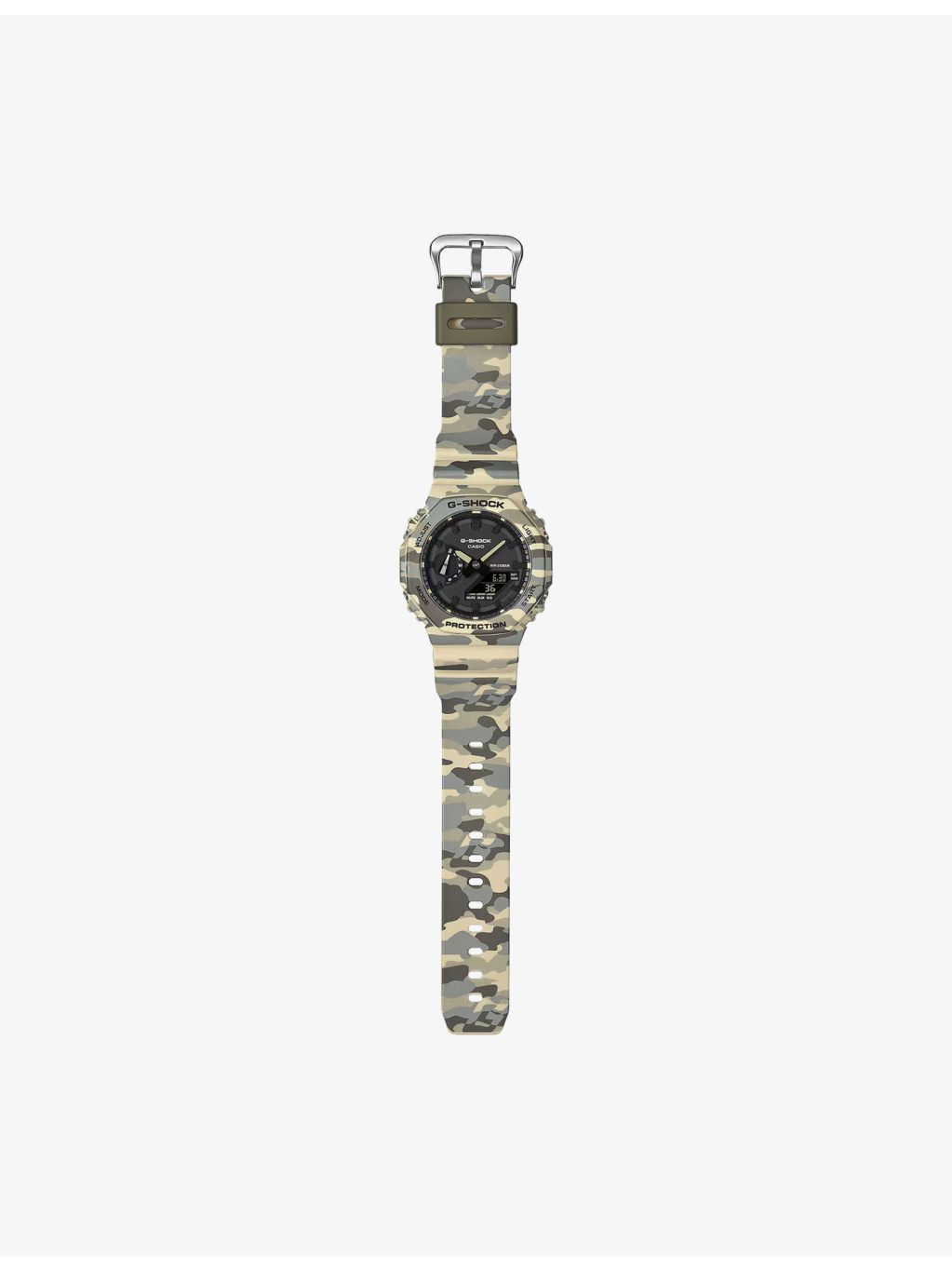 G-Shock watch 2100 series camouflage origami pattern (British brand)