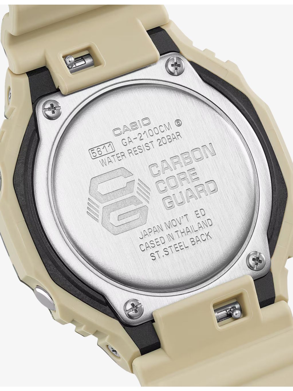 G-Shock watch 2100 series camouflage origami pattern (British brand)