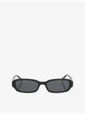 Saint Laurent sunglasses oval-frame acetate - British product