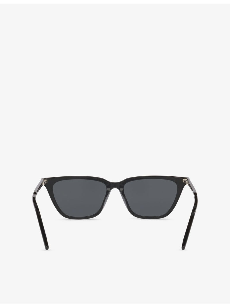 Saint Laurent SL 889 butterfly-frame acetate sunglasses, imported from the UK