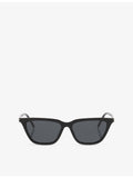 Saint Laurent SL 889 butterfly-frame acetate sunglasses, imported from the UK