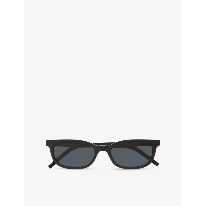 Saint Laurent SL M160 oval-frame acetate sunglasses - British product