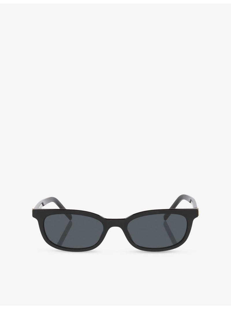Saint Laurent SL M160 oval-frame acetate sunglasses - British product