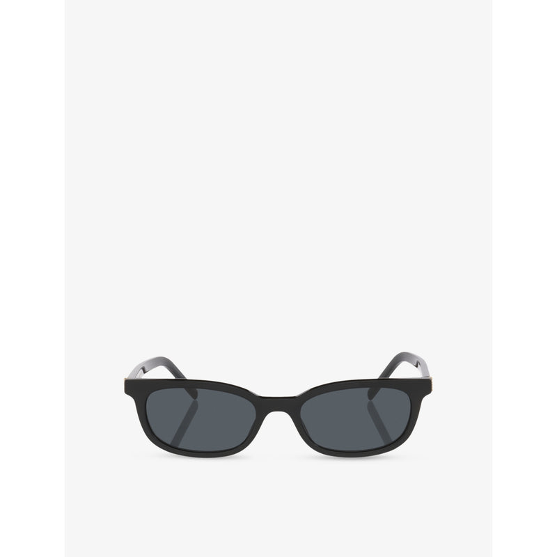 Saint Laurent SL M160 oval-frame acetate sunglasses - British product