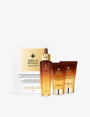 Guerlain Abeille Royale scalp and hair ritual set 130ml (British brand)