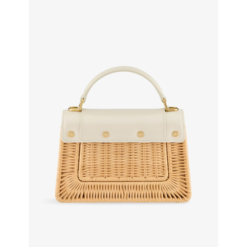 Bvlgari Serpenti Forever Mini top-handle bag with Calla crystals (British brand)