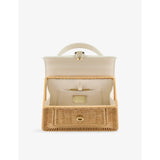 Bvlgari Serpenti Forever Mini top-handle bag with Calla crystals (British brand)