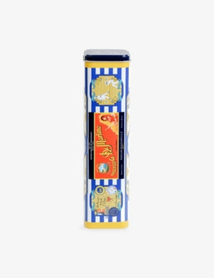 Di Martino midnight spaghetti 1kg tin, imported from the UK