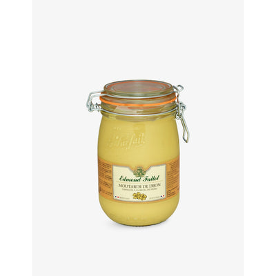 selfridges Edmond Fallot Dijon Mustard Mason Jar 1.1kg- Buy online at McGrocer