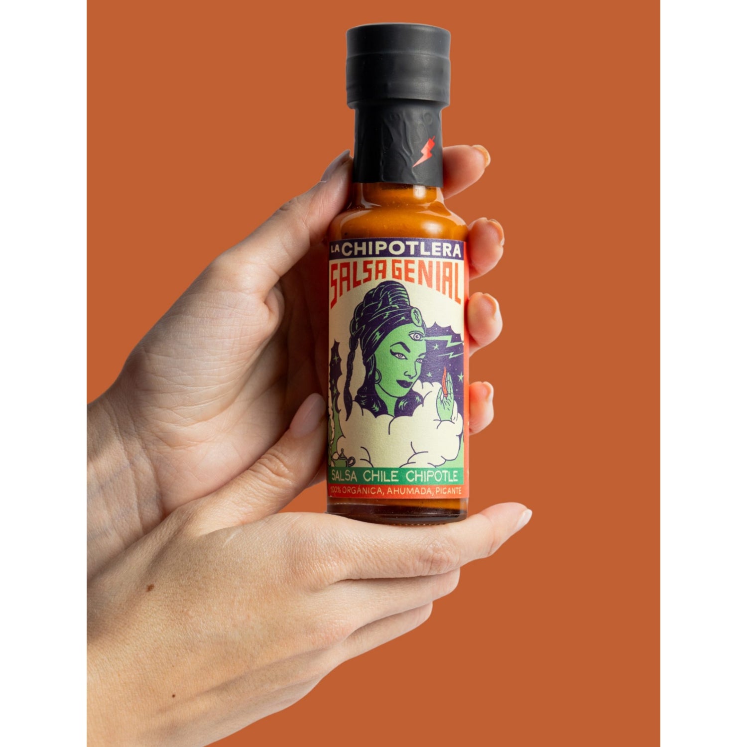 La Chipotlera Organic Salsa Genial 125ml, UK version