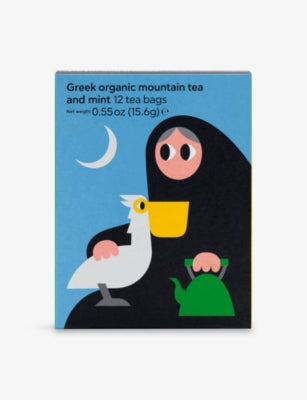 Yiayia and Friends organic mountain tea with mint 15.6g - British product