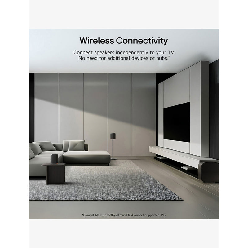 LG W7 wireless subwoofer for Sound Suite, imported from the UK
