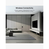 LG W7 wireless subwoofer for Sound Suite, imported from the UK