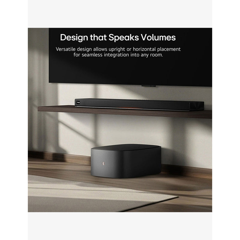 LG W7 wireless subwoofer for Sound Suite, imported from the UK